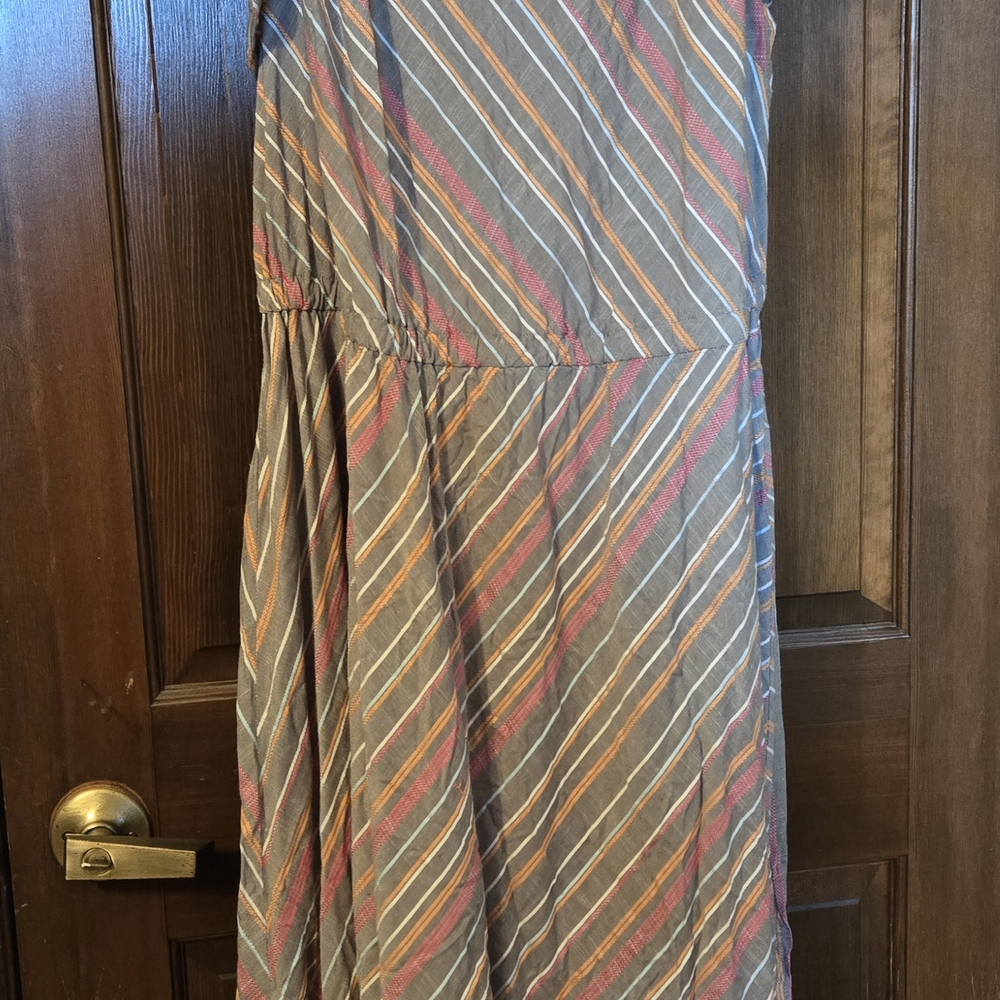 Striped Multicolor Dress - Picture 3 of 4